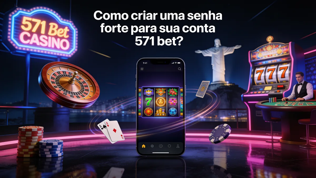 Como criar uma senha forte para sua conta 571 bet? para jogadores no Brasil